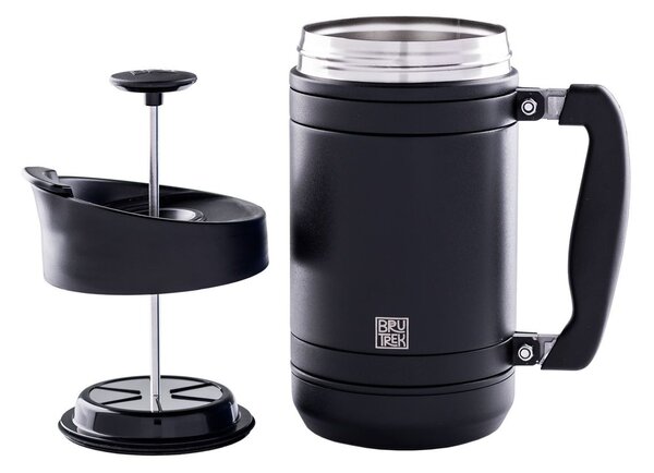 Planetary Design BruTrek French Press s Brü Stop Obsidian 900 ml
