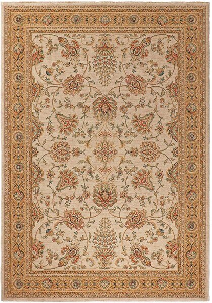 Breno Kusový koberec PRAGUE 520/IB2I, Béžová, Vícebarevné, 133 x 190 cm