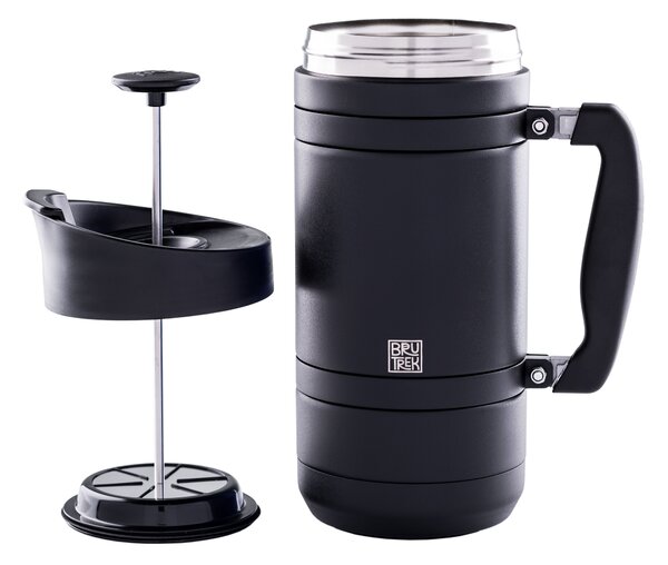 Planetary Design BruTrek French Press s Brü Stop Obsidian 1400 ml