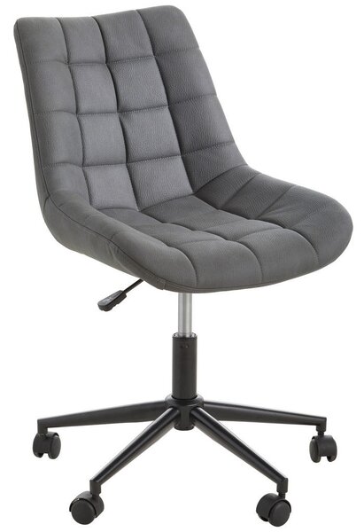 OTOČNÁ ŽIDLE, šedá, černá Carryhome - Otočné židle