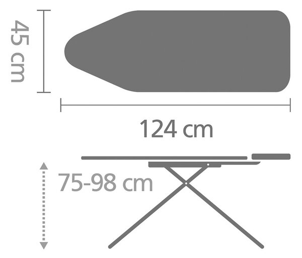 Žehlicí prkno Spring Bubbles C – Brabantia
