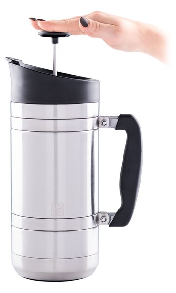 Planetary Design BruTrek French Press s Brü Stop Brushed Steel 1400 ml