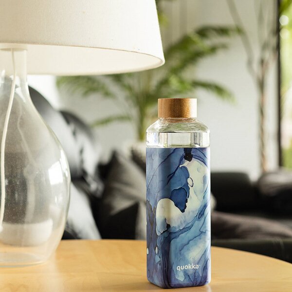Quokka Skleněná láhev na vodu Storm 700 ml
