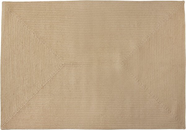Tectake Pletený koberec vibe z juty, boho styl - 120 x 170 cm