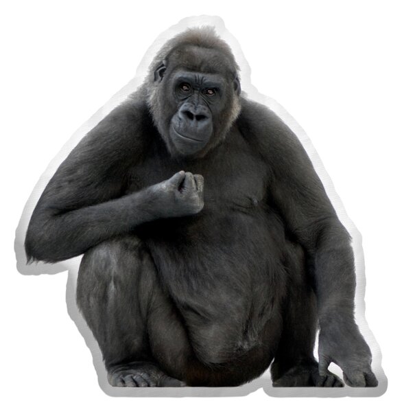 Sablio 3D polštář ve tvaru Gorila