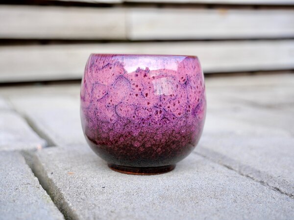 Penerini coffee Egg - Keramický šálek Purple