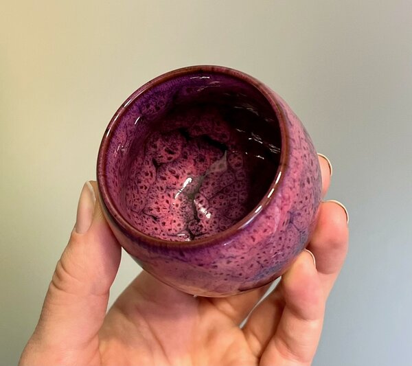 Penerini coffee Egg - Keramický šálek Purple