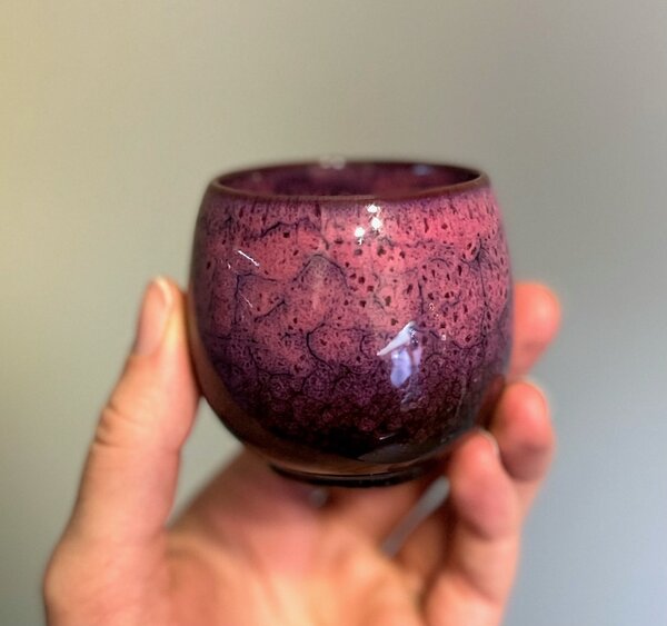 Penerini coffee Egg - Keramický šálek Purple