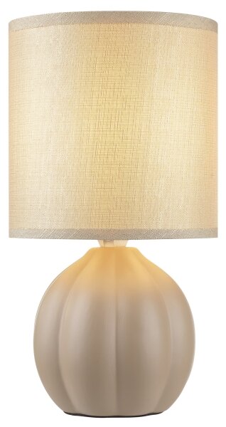 Brilliant - Stolní lampa DUNE 1xE14/20W/230V béžová