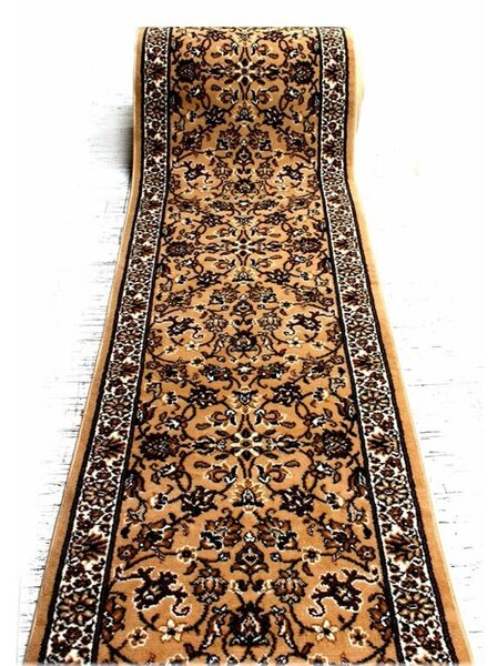 Koberec běhoun klasický Samira New 12002-050 béžový Šíře role: šíře 80 cm