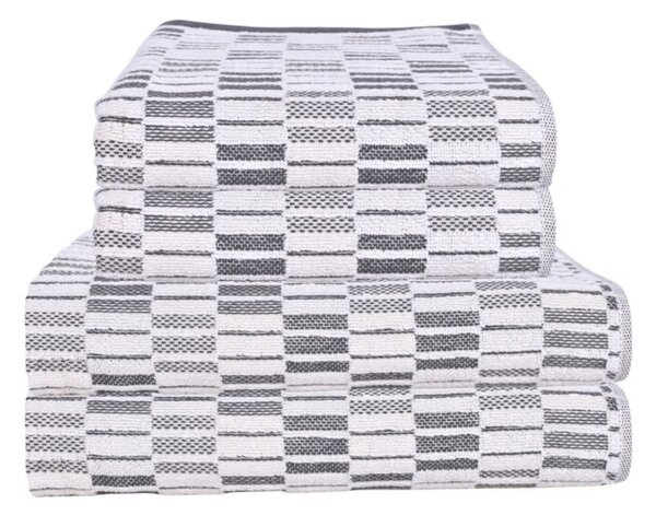 Ručník MOSAIC šedá, 50x95 cm