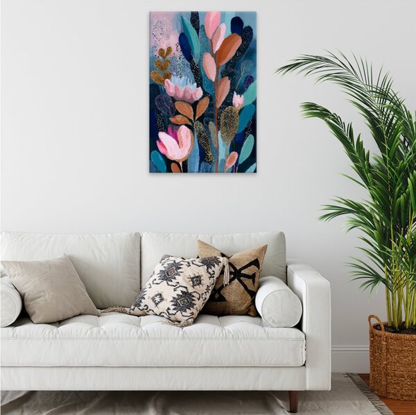 Obraz na plátně - Květy magnolie - 80x120 cm