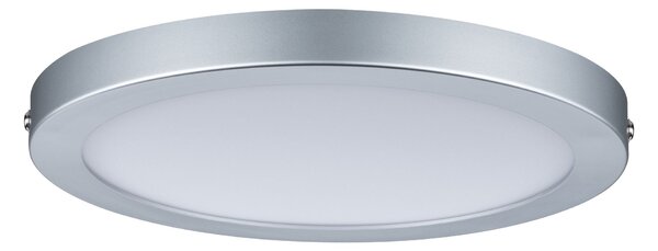 Paulmann 70864 Atria, stropní LED svítidlo, 18,5W LED 2700K stmívatelné, matný chrom, prům. 22cm-Výprodej