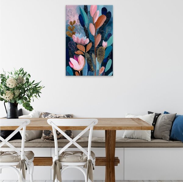 Obraz na plátně - Květy magnolie - 80x120 cm
