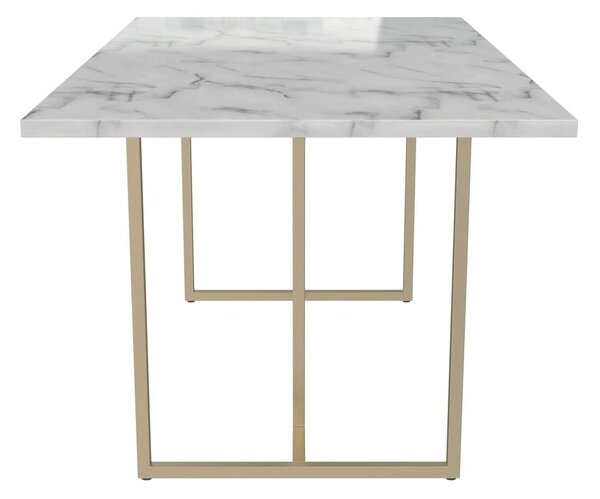 Jídelní stůl s deskou v dekoru mramoru 90x160 cm Astor – Støraa