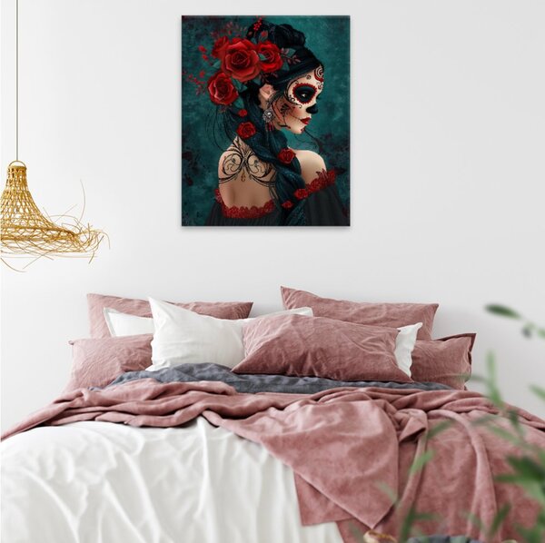 Obraz na plátně - Růžová Catrina 2 - 40x50 cm