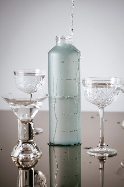 Skleněná lahev EQUA Water O'clock 750 ml