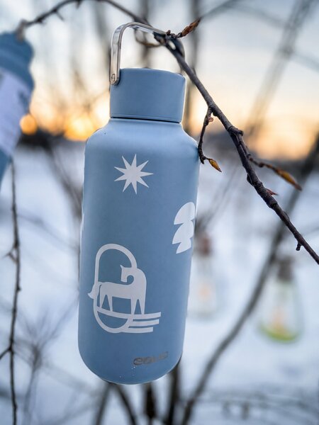 Lehká nerezová lahev EQUA Timeless Wonderland 600 ml