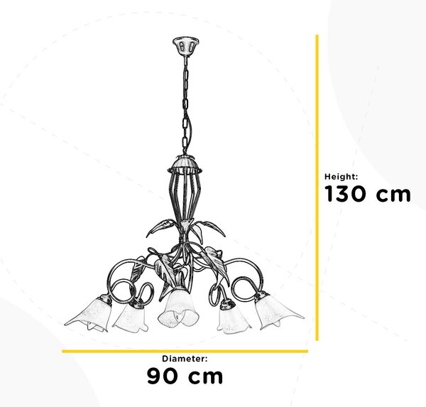 LUSTR, 90/90/130 cm - Lustry