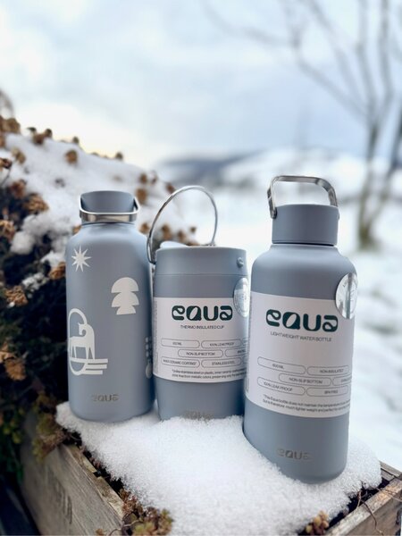 Lehká nerezová lahev EQUA Timeless Wonderland 600 ml