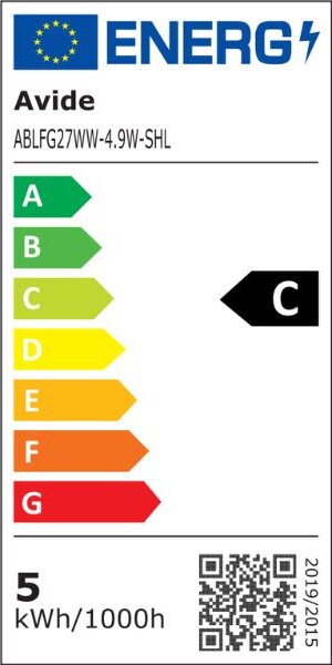 Ultra úsporná prémiová retro LED žárovka E27 4,9W 806lm A60 teplá filament ekv. 60W 3 roky