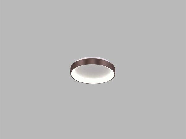Led2 Stropní LED svítidlo BELLA SLIM ø 28 cm Barva: Kávová, Teplota světla: 2700K/3000K/4000K, Stmívání, řízení: ON/OFF (bez stmívání)