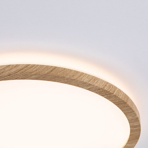 Stropní Lampa Paulmann, Atria Shine, Dřevo, Pracovna, Plast, Moderní