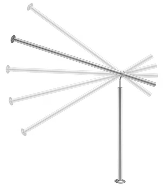 Deuba Zábradlí na schody - 150 cm