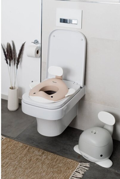 Béžové dětské WC sedátko - Kindsgut