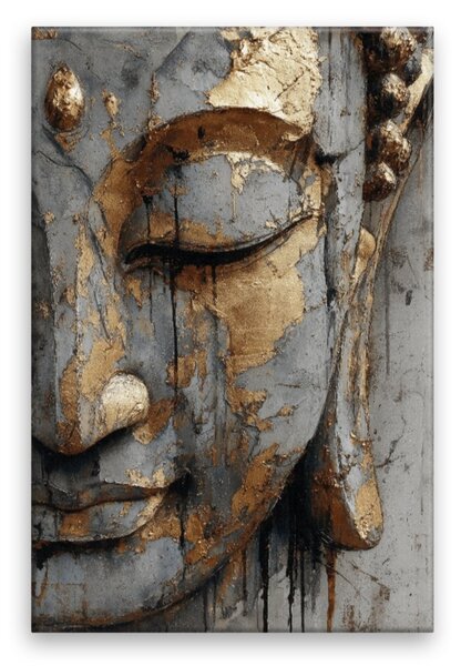Obraz na plátně - Starodávný Buddha - 80x120 cm
