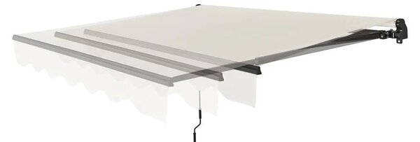 Juskys Markýza 250 cm - krémová