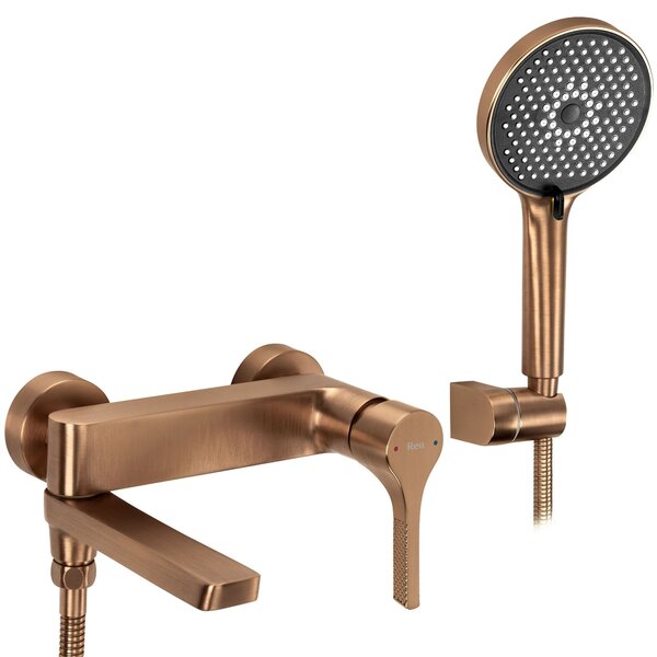 Koupelnová baterie PREMIUM REA Maxim Brush Copper