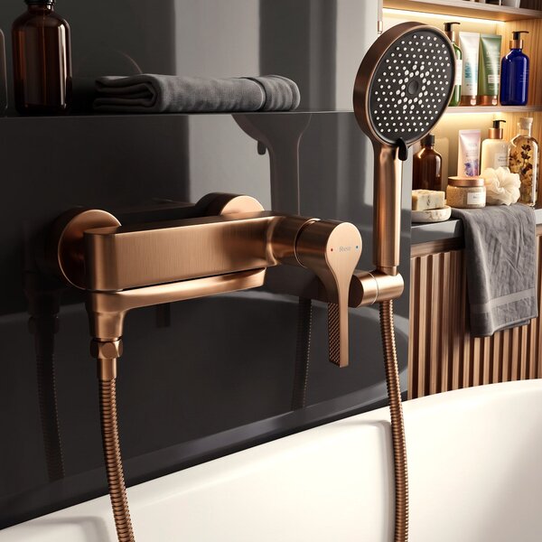 Koupelnová baterie PREMIUM REA Maxim Brush Copper