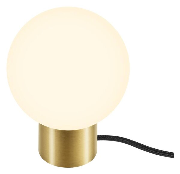 SLV 1007363 Tiny Sun, skleněná stolní lampa 1xG9, bronzová barva, průměr 11,8cm