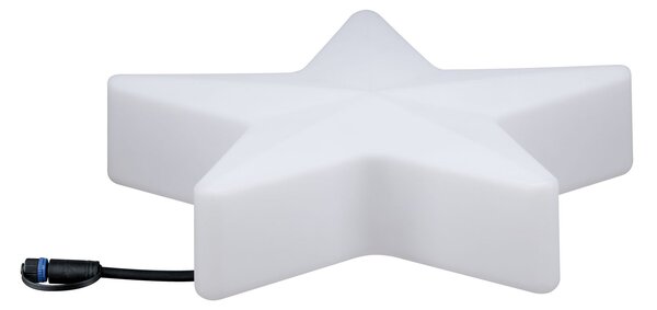 Paulmann 94184 Plug&Shine Star, venkovní světelný objekt 2,8W LED 3000K, prům.40cm, IP67
