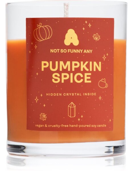 Not So Funny Any Crystal Candle Pumpkin Spice svíčka s krystalem 220 g
