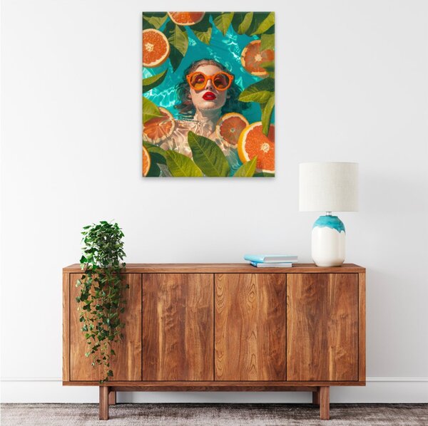 Obraz na plátně - Citrusové léto - 40x50 cm