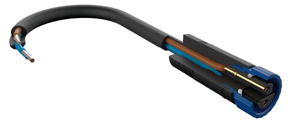 Paulmann 93953 Plug&Shine Floor Eco, zápustné svítidlo do terasy 1W LED 3000K, stříbrná, prům. 7cm, IP65