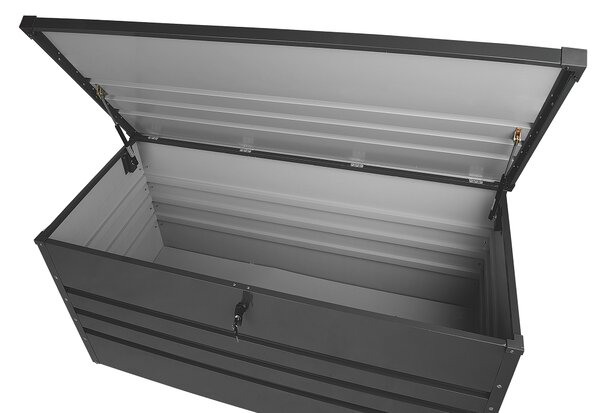 Úložný box CEBROSA 132 cm 62 cm Grafitově šedá
