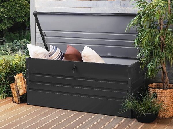 Úložný box CEBROSA 132 cm 62 cm Grafitově šedá