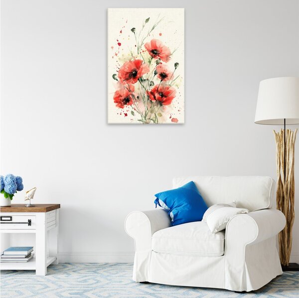Obraz na plátně - Květinový sen - 80x120 cm