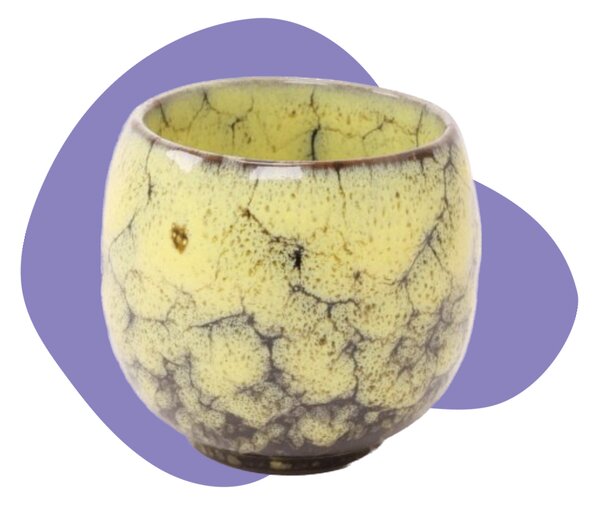 Penerini coffee Egg - Keramický šálek Yellow