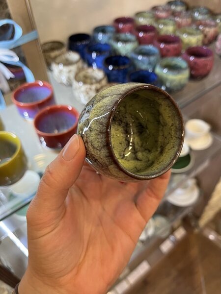 Penerini coffee Egg - Keramický šálek Yellow