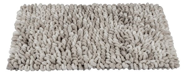 Šedobéžová textilní koupelnová předložka 60x90 cm Lerici – Wenko
