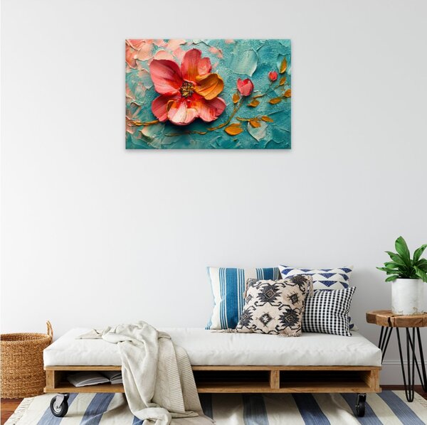 Obraz na plátně - Květinová symfonie 5 - 120x80 cm