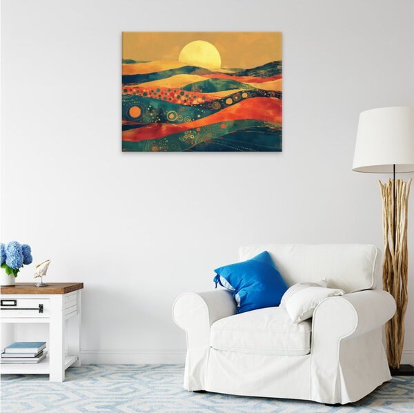 Obraz na plátně - Zlatý horizont 2 - 40x30 cm