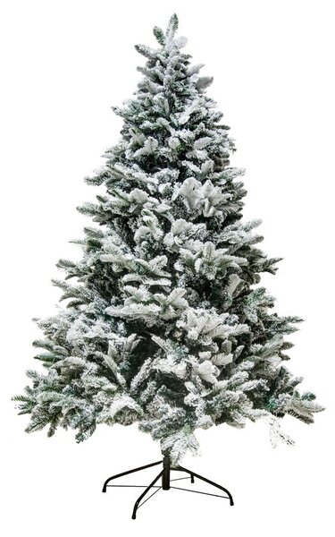 DLED K064 DECOLED Umělý vánoční stromek bílý, 180 cm, smrček s 2D a 3D jehličím
