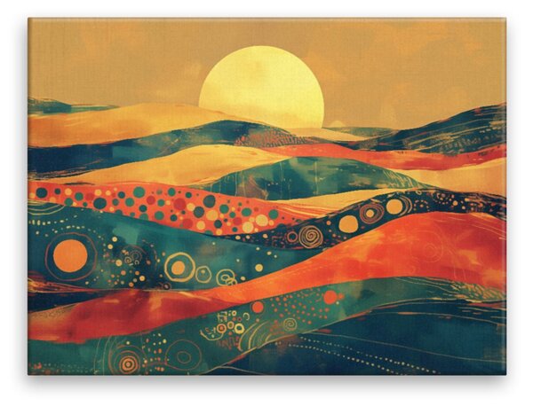 Obraz na plátně - Zlatý horizont 2 - 40x30 cm