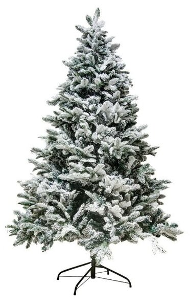 DLED K064 DECOLED Umělý vánoční stromek bílý, 180 cm, smrček s 2D a 3D jehličím