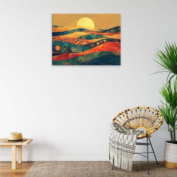 Obraz na plátně - Zlatý horizont 2 - 40x30 cm